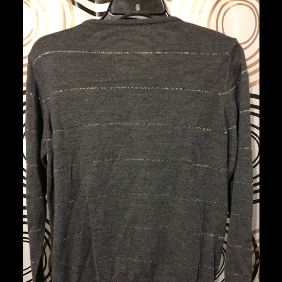 Gerry Weber Gray/Silver Cardigan Sz L - Picture 4 of 5